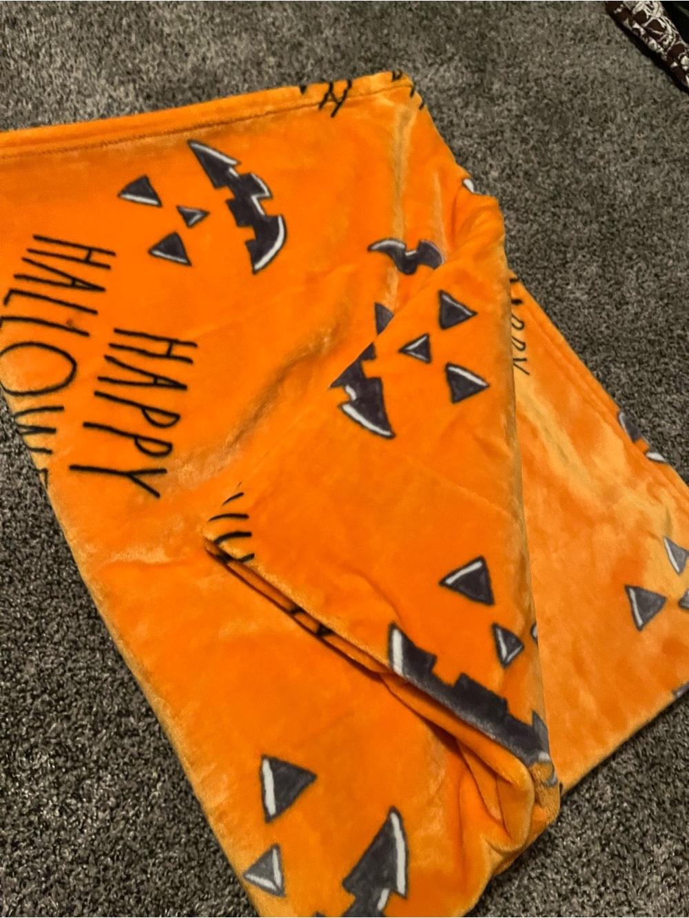 Rae Dunn Halloween blanket